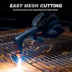 ARCCAPTAIN 55Amp Plasma Cutter, Blowback Non-HF Pilot Arc Plasma Cutting Machine, Large LED Display IGBT Inverter 110/220V Dual Voltage, 3/5" Clean Cut, Mesh Cutting, Rust Removal, PA PT Adjustable