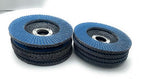 SIGNI Premium Zirconia Flap Discs for Grinding Metal Steel 10-Pack (4.5 inch T27 60#)
