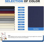 KING MOUNTAIN Canvas Repair Patch 16×30 Inch Self-Adhesive Waterproof Fabric Patch for Sofas, Tents, Furniture,Tote Bags, Car Seats (Dark Blue)