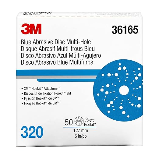 3M 36187 Roll Hookit Blue 2.75X13 80