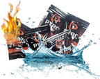 Phone Skope Pyro Putty: Single Use Waterproof Survival Fire Starter, 20 or 50 ct Foil Packs, Easy Tear, Easy Ignite, Fire Starters for Campfires