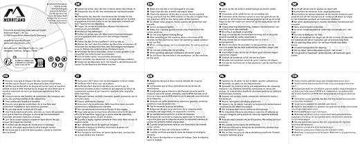 Merryland Cut Off Wheel 4 1/2 inch for Angle Grinder, Metal Cutting Wheel 4.5 X .045 X 7/8 Ultra Thin 25 Pack, Iron Stainless Steel Cutting Disc, Craft-Line C13071042