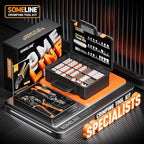 SOMELINE 1.0–2.0mm Connector Kit, 24 Types, 32–22 AWG Crimper, JST–SH 1.0mm/GH 1.25mm/ZH 1.5mm/PH 2.0mm Connector Kit, Crimping Pliers for JST, Molex, TE Series