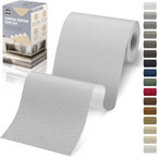 OAZ 4 x 79 inch Canvas Repair Patches Canvas Fabric Patch Self-Adhesive Canvas Repair Tape Waterproof Outdoor Gear Repair Patch Kit for Boat Cover Awning Sofa Chair Couch Tent Bag (Light Gray)
