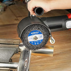 4" Black Cleaner & Burnishing Wheel Pro Pack, 100x100mm, Grit 40/80/120/180