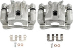 cciyu Rear Left & Right Brake Calipers Assembly w/Bracket 19B3477 19B3476 For Hyundai For Accent,For Kia For Forte/For Forte Koup/For Forte5/For Rio/For Rio5