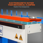 24'' Industrial Magnetic Pan and BOX Heavy Duty Sheet Metal Brake 20 Gauge Capacity Shear Press Brake, Model MSMB650E