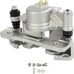 cciyu Front Right Brake Caliper Assembly w/Bracket 19B1379 1990-2000 For Honda For Civic,1993-1997 For Honda For Civic del Sol,1990-1991 For Honda For CRX