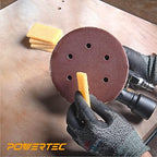 POWERTEC 71895 Abrasive Belt Cleaner 5PK, for Sanding Discs & Sandpapers Belts, Natural Rubber Eraser, Abrasive Cleaning Blocks for Sanders, Skateboards, Shoes, Pickleball Paddle, Grip Tapes