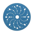 3M Hookit Blue Abrasive Disc 321U Multi-Hole, 36176, 6 in, 180, 50 Discs