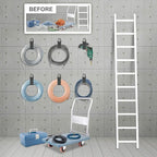 Extension Cord Organizer(8 Pack), Garage Organization and Storage, 16-Inch(Unfolded) Heavy Duty Storage Strap for Extension Cord Within 100ft or Hoses Within 35ft, with Triangle Buckle for Hanging