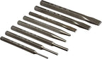 Mayhew Tools 61025 Punch and Chisel Set, Blast Finish, 8-Piece