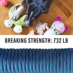 Diamond Braided Polypropylene Rope Nylon Rope Mix Thick Heavy Duty Ropes 3/8 inch 60ft High Strength Perfect for Clothesrope Camping Hiking and Other Outdoor Activities Blue