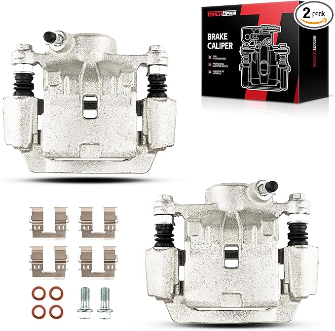 Torchbeam Rear Brake Calipers Set for Subaru 2009-2013 Forester, Subaru 2015-2021 WRX, Subaru 2008-2011 Impreza 2.5L, Rear Left and Rear Right Calipers Replace # 19B3425+19B3424