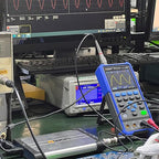 HDS2102S Oscilloscope, 100MHz Bandwidth 2+1 CH Digital Handheld Oscilloscope Multimeter, 3 in 1 Waveform Generator for Electronic Measurement, Circuit Design Test