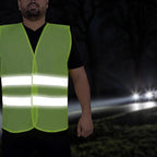 Safety Vest - 10 Pack and 15 Pack - High Visibility Vest for Everyday Use, Lightweight, Comfortable and Breathable