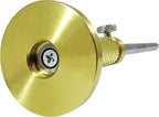 Taytools 464763 Solid Brass Wheel Woodworking Precision Marking Cutting Gauge with 2 Extra Cutters Micro Adjust Head