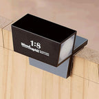 Dovetail Saw Guide – 1:8 Angle for Hard Wood – CNC Machined Magnetic Layout Tool for Accurate Joinery, Marking Lines, and Hand-Cut Woodworking Projects