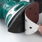S SATC 60 PCS Mouse Sander Sandpaper 6 Holes Detail Sander Sandpaper Palm Sander Paper Hook and Loop Mouse Sanding Pads Assorted 60/80/100/120/180/240 Grit