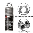 S&F STEAD & FAST Annular Cutter, 11/16" Cutting Diameter x 1" Depth of Cut for Magnetic Drill Press, Mag Drill Bit with Pilot Pin
