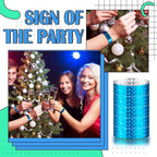 Epakh Paper Wristbands Neon Wrist Bands Waterproof Handbands for Events Lightweight Concert Wristbands Neon Colored Adhesive Wrist Band for Party