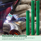 Tandefio 4 Pcs Welding Rod Storage Tube 40 Inch Tig Rod Storage Canisters Welding Electrode Holder Airproof Waterproof Container(Green)