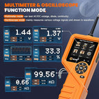 KZYEE KM601 Power Circuit Probe Kit, 12V-24V Automotive Circuit Tester with Battery Test, Multimeter, Oscilloscope, Fuel Injector, Short Circuit Finder, Component Activator, Current Probe, 30FT Cable