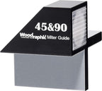 Dovetail Saw Guide – 45° & 90° Combo Angle Magnetic Tool for Woodworking Layout, Framing, and Joinery – CNC Aluminum Marking Guide for Precision Cut