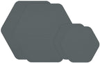 GEAR AID Tenacious Tape Hex 2.5” and 1.5” Repair Patches, Peel-and-Stick to Fix Holes and Burns in Down Jackets, Rain Gear, Tents, Tarps and More