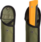 AGAWA - BOREAL21 Tripper KIT - 21 inch Folding Bow Saw, Rugged Cordura Sheath, Additional Aggressive Blade (Black Frame - Yellow Handle)