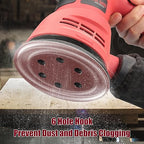 100 PCS 6 Inch Sanding Discs 150 Grit Hook and Loop Sandpaper, Round Orbital Sand Paper Discs for Sander