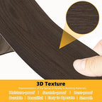 GSCIT Club Red Walnut Wallpaper, 15.7 inch X 25ft Self Adhesive Wood Grain Repair Tape Patch for Tables, Chairs, Baseboards, Doors, Windows, Floors, Handicraft DIY.