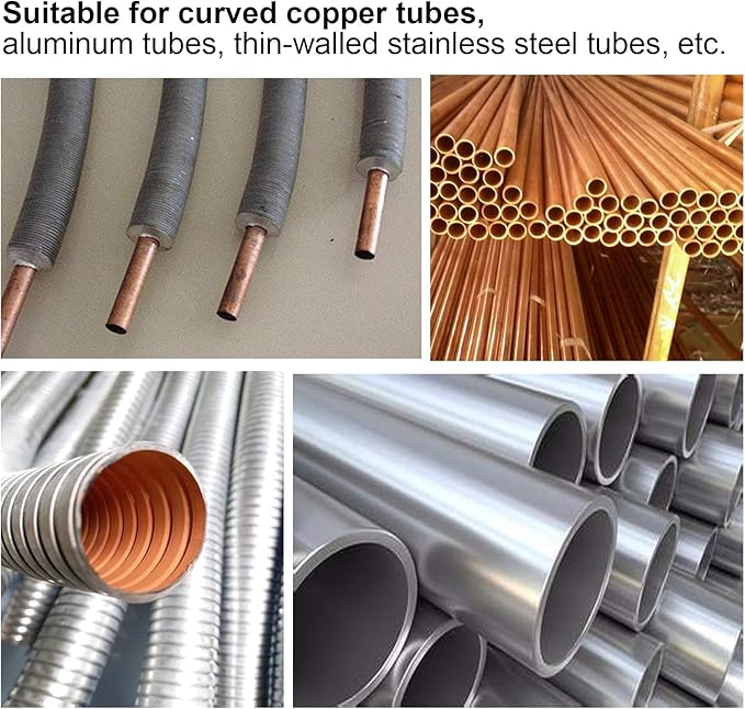 10 Pack Spring Tube Bender Set 1/4'', 3/8'', 1/2'', 5/8'' and 3/4'' for Copper, Aluminum and Thin Wall Steel Tubing Bender Kit, 13.78" / 350mm Length