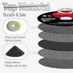 Cut Off Wheels 50 Pack,4 1/2 Inch,Metal and Stainless Steel Cutting Wheel for Angle Grinder,Ultra Thin Cut-Off Wheel Cutting Disc (50 PCS 4-1/2 x .045 x 7/8 inch Cut Off Wheels)