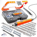 Electric Screwdriver Set, Precision Screwdriver Set, Magnetic Drill Bit, Magnetic Storage, Mini Precision Electric Screwdriver Repair Kit for PC RC Electronics