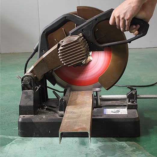 Metal Cutting Circular Saw Blade, Steel and Stainless Steel Cutting, The Cutting Head uses a Special Anti-Heat Sticking Coating with high Finish and Long Life,FMB 9 inch 48-Tooth 1" -TA