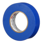 3M Temflex Multi-Purpose Vinyl Electrical Tape 165, Blue, 3/4 in x 60 ft (19 mm x 18 m), 10 Roll Pack
