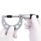 Clockwise Tools MMTR-02 Premium Outside Micrometer with Carbide Tip 1-2" Measuring Range 0.0001" Graduation Precision Machinist Tool