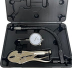 Disc Brake and Rotor/Ball Joint Gage Set, MFQNENLK 0-1"/0.001" Indicator with 360 Deg Flexible Arm & 7 in Locking Pliers, 0.001'' Precision Automotive Dial Indicator Brake Runout Gauge Measuring Tool