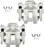 cciyu Rear Left & Right Brake Calipers Assembly w/Bracket 19B6240 19B6241 2009 2010 2011 2012 2013 2014 2016 2017 2018 For Nissan For Maxima