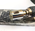Drilax 1-3/8" Diamond Hole Saw | Removable Pilot Pin for Precision Locator & Wet Drilling | 3/8" Shank for Ceramic, Porcelain, Tile, Quartz, Granite, Marble | Perfect for Faucets, Soap Dispensers