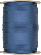 The Paracord Store | Type III 550 Paracord - 1000 FT Spool, Royal Blue | Heavy Duty 7 Strand Tactical Paracord - USA Made Nylon Outdoor Parachute Cord for Camping, Fishing & More - Survival Cord