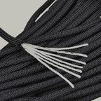 The Paracord Store | Type III 550 Paracord - 50 FT Hank, Blank | Heavy Duty 7 Strand Tactical Paracord - USA Made Nylon Outdoor Parachute Cord for Camping, Fishing & More - Survival Cord