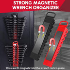 ARROW 24PCS Ratcheting Wrench Set Metric and Standard, Anti-Slip 6-18mm & 1/4"-3/4" Combination Ratchet Wrench Set with 2 Magnetic Tool Holders, CRV Material, 72-Teeth, Easy to Carry & Store