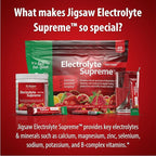 Jigsaw Health Electrolyte Supreme | Broad Spectrum of Electrolytes + Trace Minerals | Fruit Punch Flavor | 60 Servings (Packets)