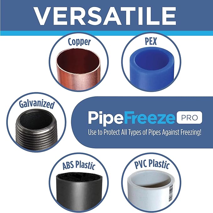Radiant Solutions Company Intelligent Heat Tape for Water Pipe Freeze Protection - with GlowCap™, Built-in Thermostat, Tape Included, 10-yr Warranty, Heavy-Duty, Self-Regulating, 120V (9 Ft)