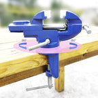 MYTEC Mini Home Vise, nylon jaws Clamp-On Vise, 2.0"