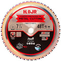 Metal Cutting Circular Saw Blade, Steel and Stainless Steel Cutting, The Cutting Head uses a Special Anti-Heat Sticking Coating with high Finish and Long Life,FMB 7-1/4 inch 48-Tooth 5/8" -TA
