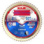 Woodworking Circular Saw Blade,8-1/4" 60-Tooth 5/8" Arbor,Fine Finish/General Purpose, Special Anti-Thermal Adhesion Coating on Cutting Head -TA,High Finish, Long Life,8-1/4" 60T TA