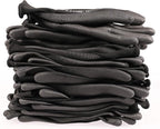 DULFINE Ultra-Thin PU Coated Work Gloves-12 Pairs,Excellent Grip,Nylon Shell Black Polyurethane Coated Safety Work Gloves, Knit Wrist Cuff,Ideal for Light Duty Work. (Small)